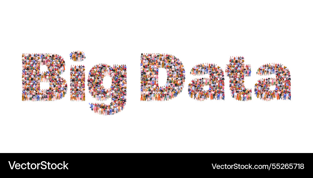 Big data information flow and modern technology Big data information flow and modern technology Vector Image