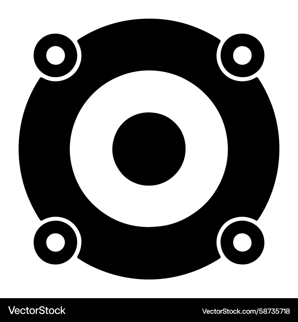 Concentric Circles Pattern Vector Image