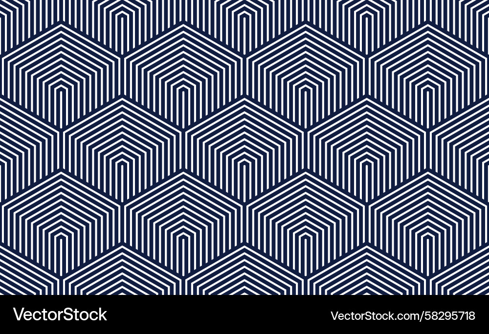 Isometric Cube Pattern Vector Image