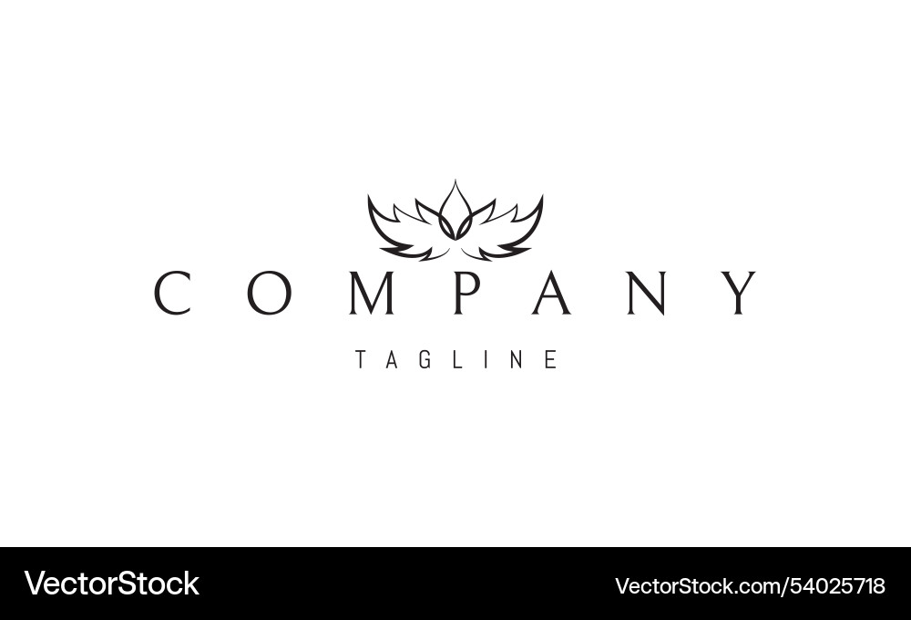 Logo with an abstract image of a drop Logo with an abstract image of a drop vector image