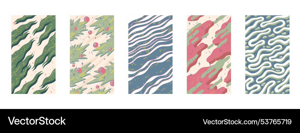 Abstract Pattern & Decorative Backgrounds Vector Image
