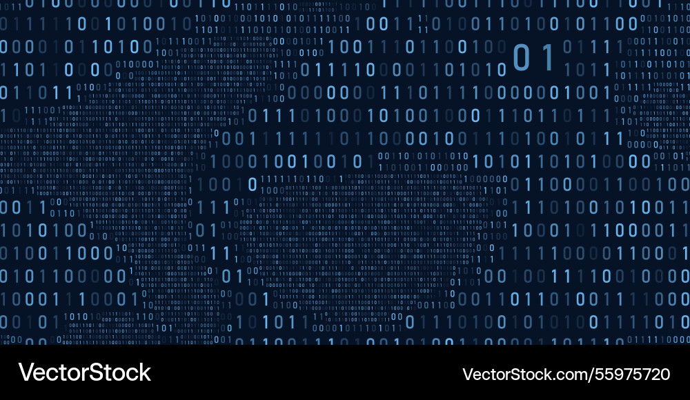 Abstrakte binäre Code Cloud Hintergrund ai Lernen Abstrakte binäre Code Cloud Hintergrund ai Lernen vektorbild
