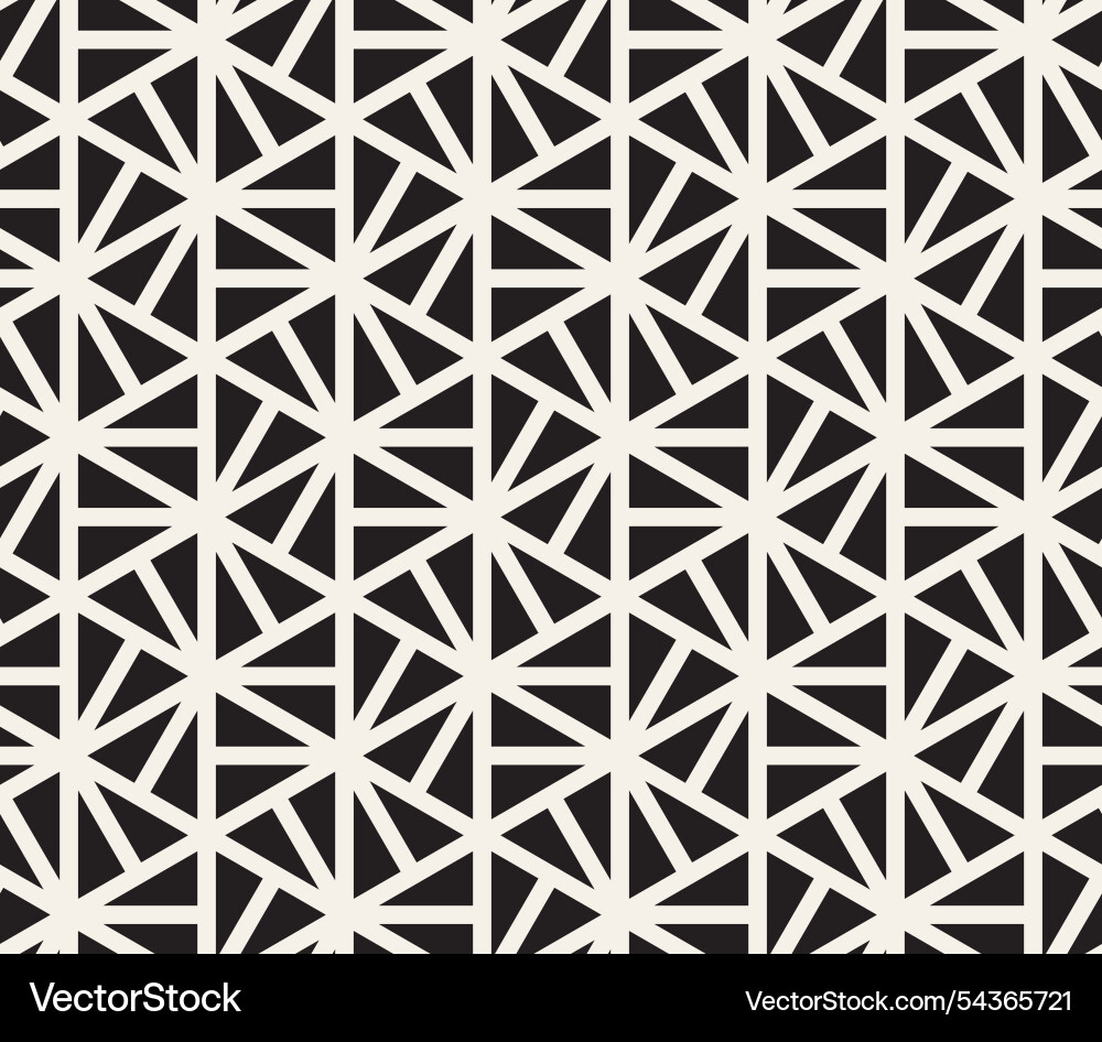 Seamless pattern repeating geometric elements Vector Image
