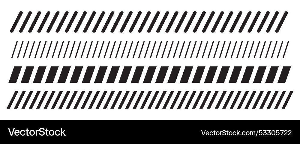 Slash Linie Rand Diagonal Linien Teiler Streifen Slash Linie Rand Diagonal Linien Teiler Streifen vektorbild