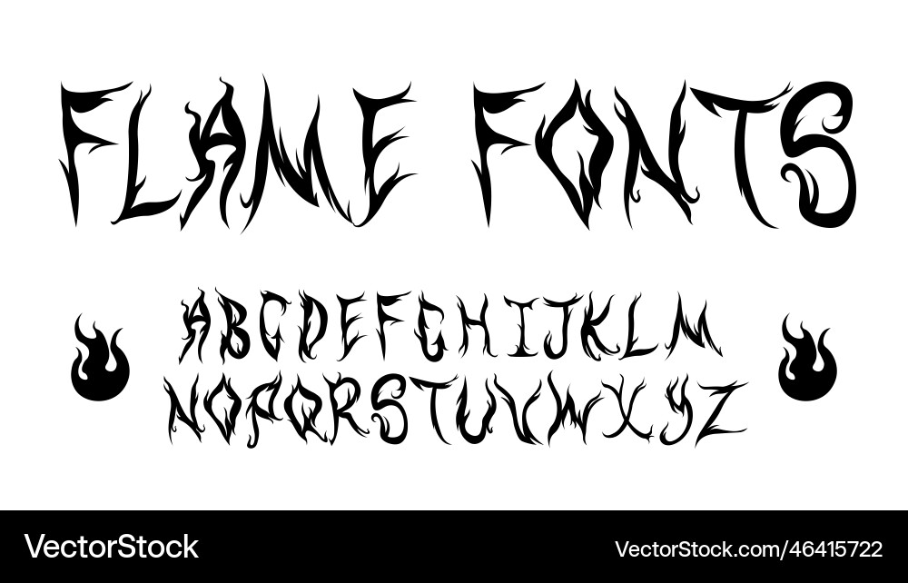 Y2k Feuerschrift flüssiges Alphabet Flamme schwarz Y2k Feuerschrift flüssiges Alphabet Flamme schwarz vektorbild