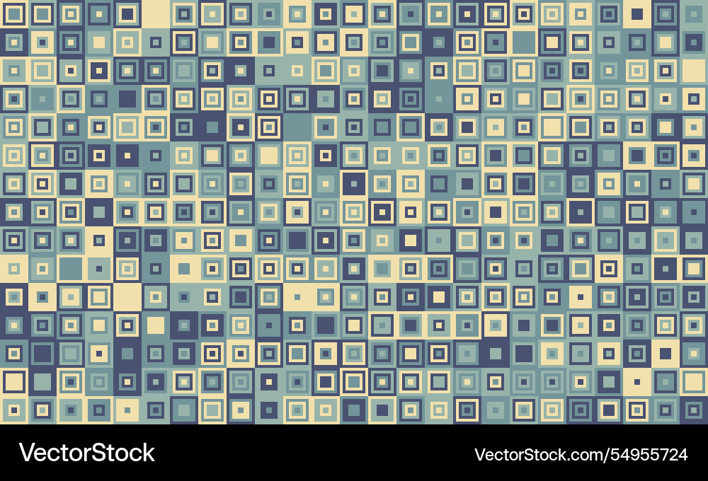 Geometric grid pattern with textured cubes Geometric grid pattern with textured cubes Vector Image