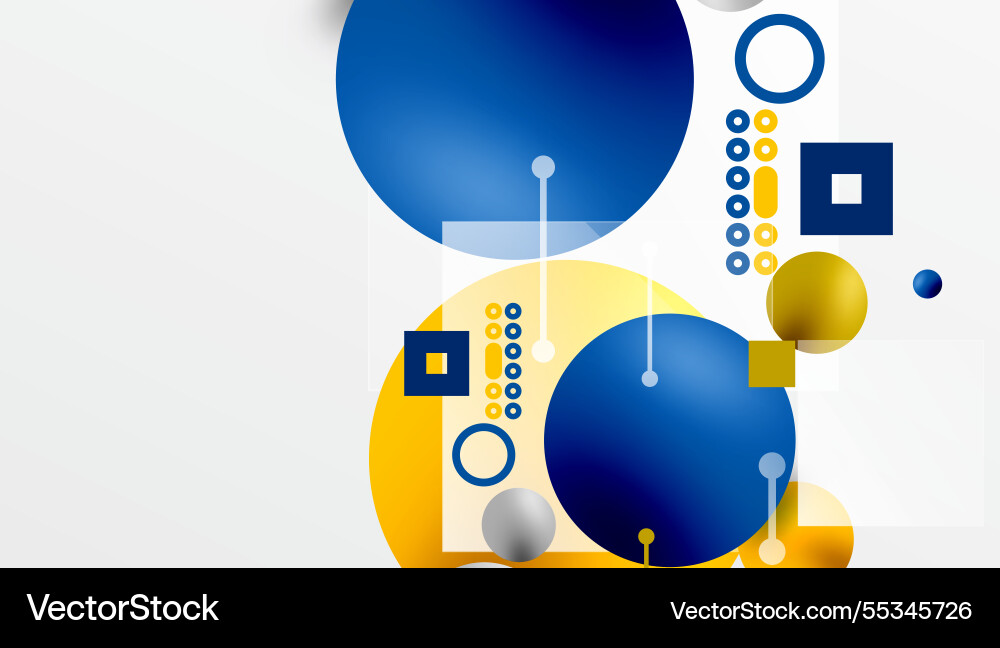 Minimalistic abstract design layered geometric Minimalistic abstract design layered geometric vector image