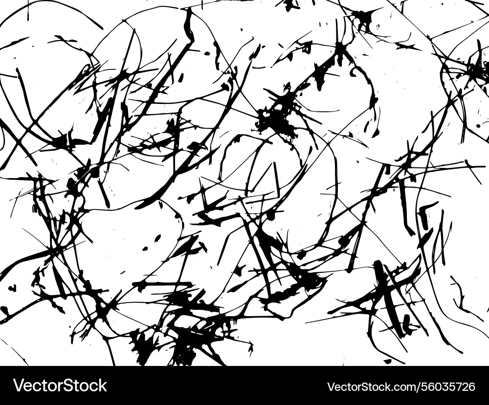 Scratch grunge background frame painted texture Vector Image