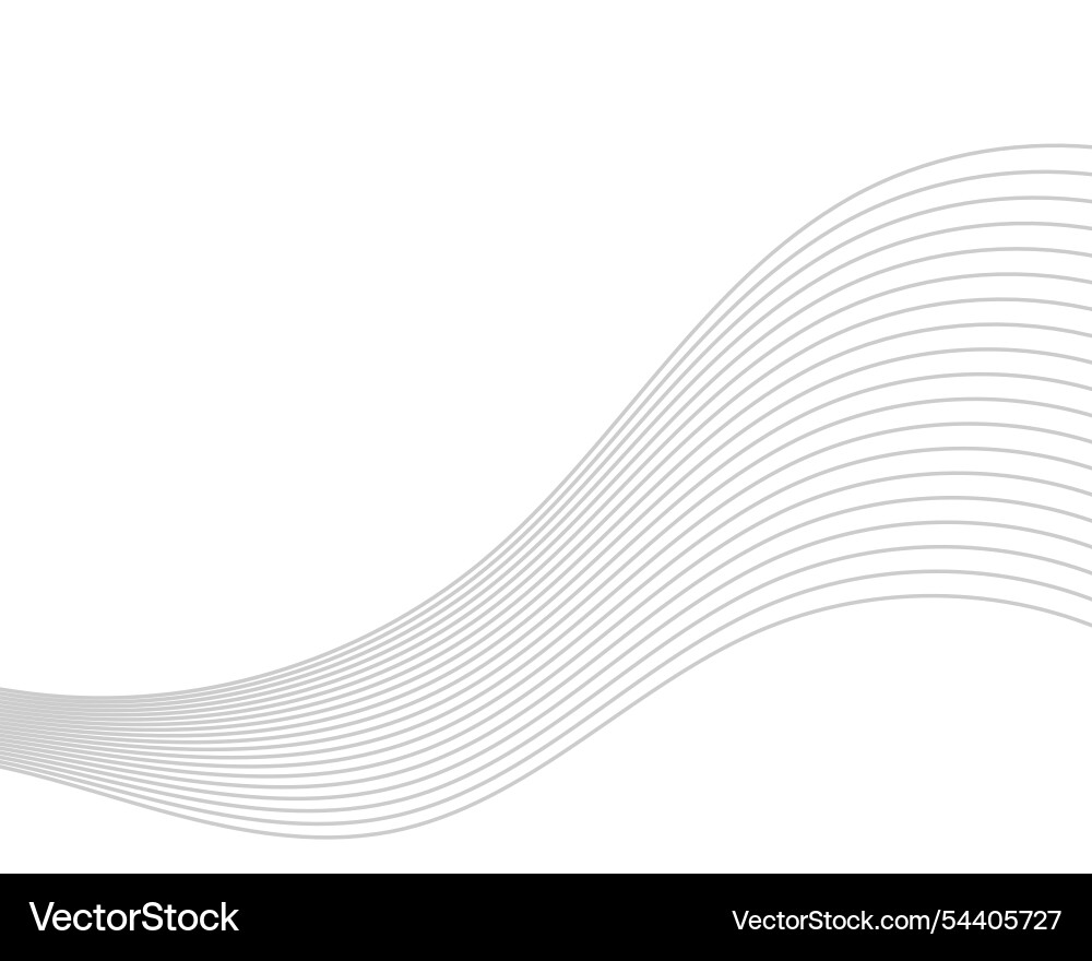 Abstract wavy line background pattern Abstract wavy line background pattern Vector Image