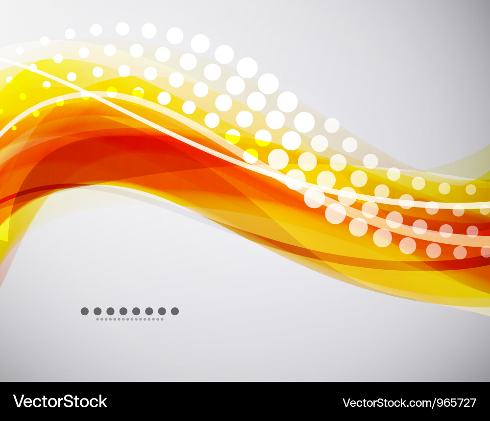 Dynamic Wave Pattern vector image