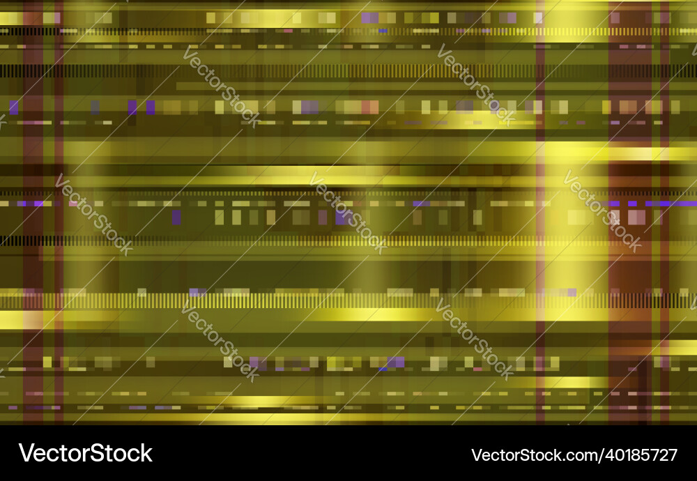 Glitch video error screen distortion pixel noise Glitch video error screen distortion pixel noise vector image
