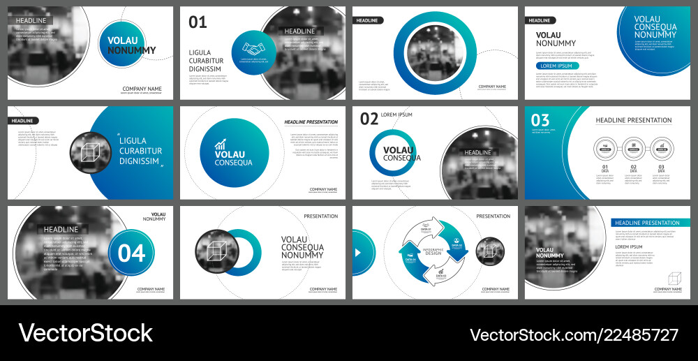Presentation and slide layout background design Presentation and slide layout background design vector image