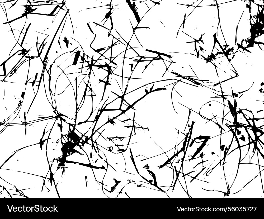 Scratch grunge background frame painted texture Vector Image