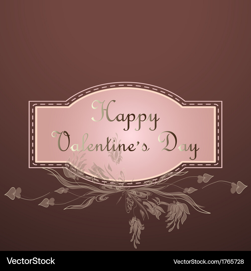 Valentinstag Hintergrund Vektorbild