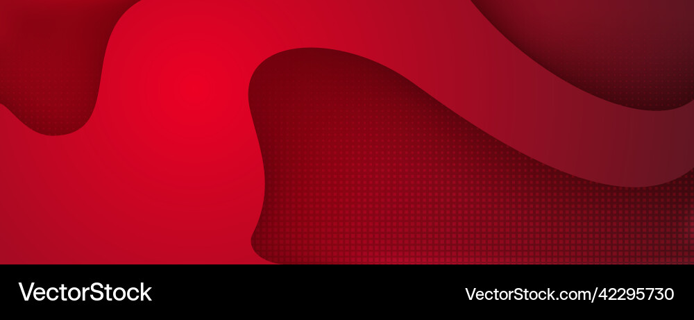 Abstract background with curved shapes vector image