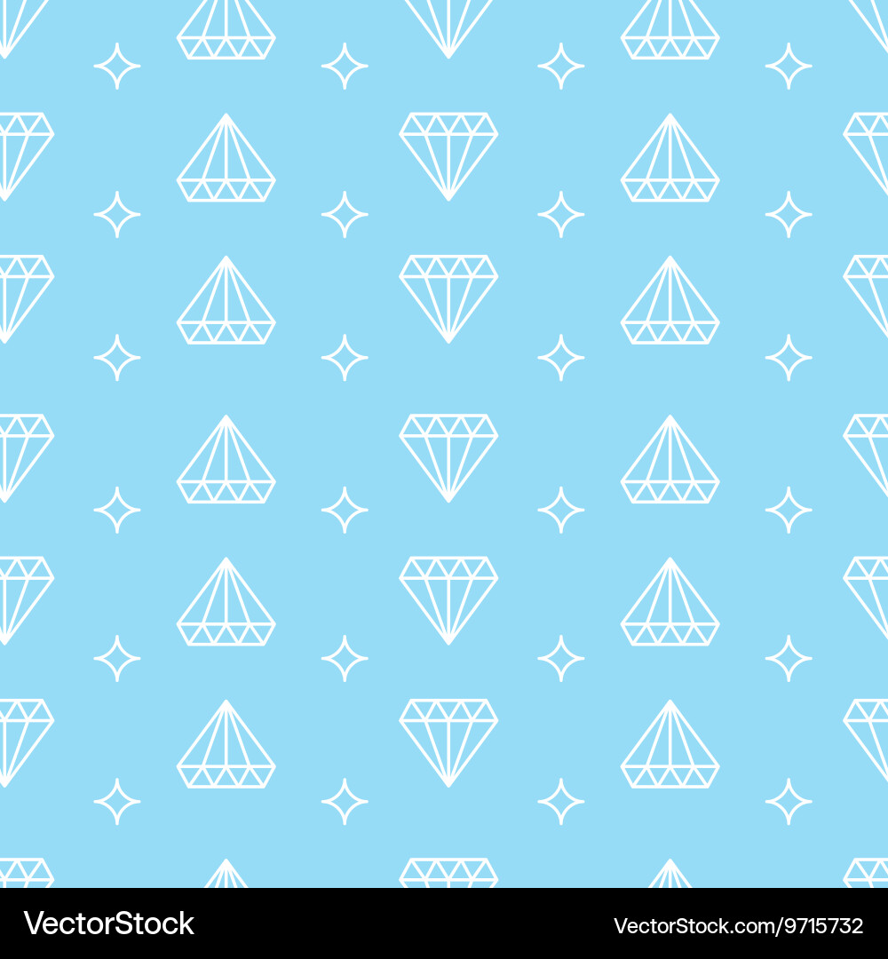 Diamond Pattern Background vector image