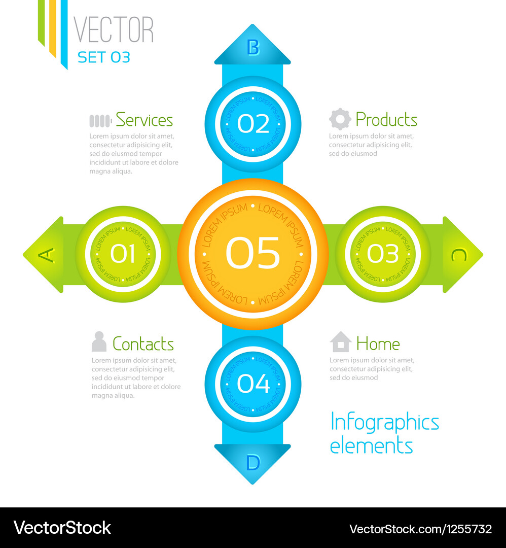 Progress Icons - Step Based Vector Image