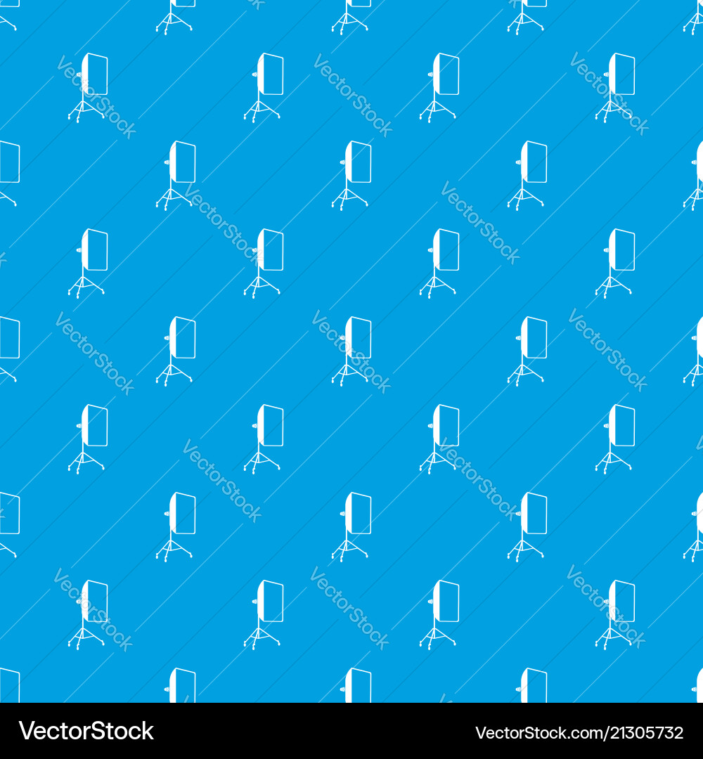 Studio light bulb in softbox pattern Vector Image