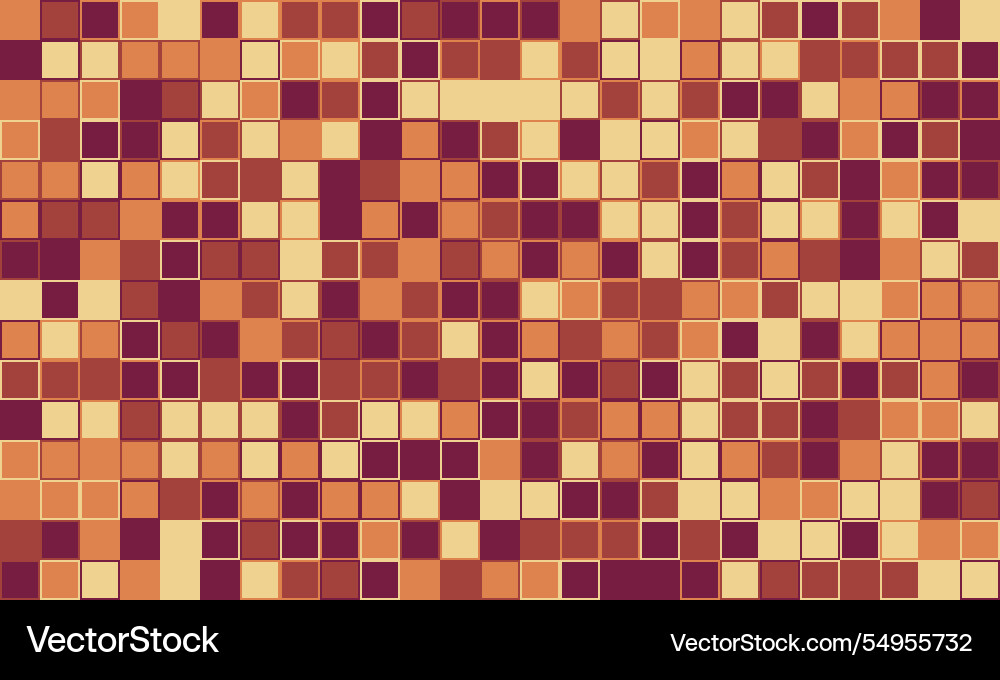 Symmetrical cube design with soft colours perfect Vector Image