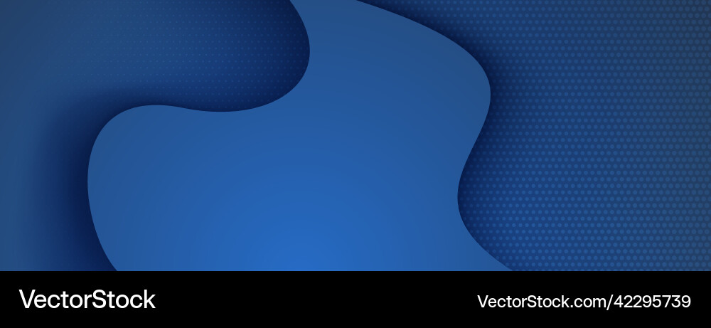 Abstract background with curved shapes vector image