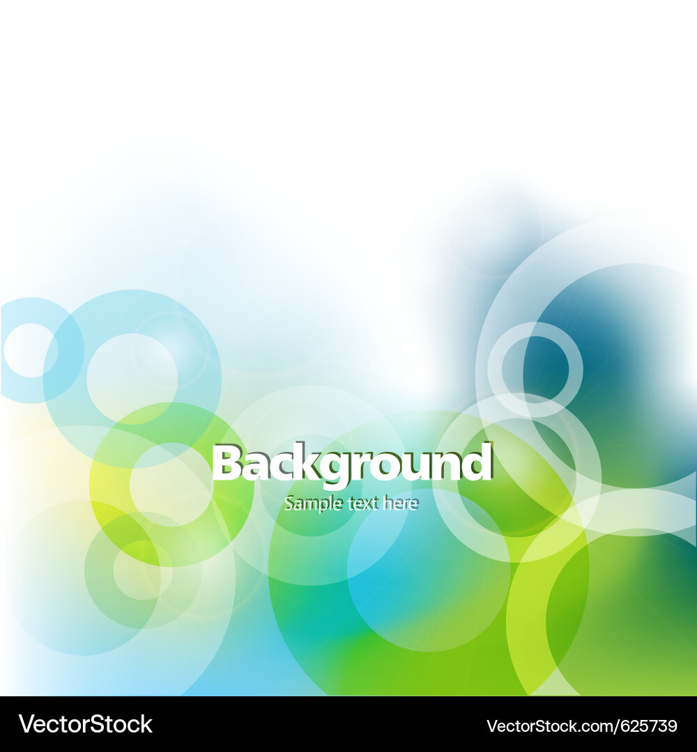 Modern Abstract Background with Circles vector image