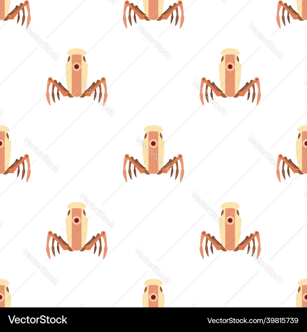 Robot spider pattern seamless Robot spider pattern seamless vector image