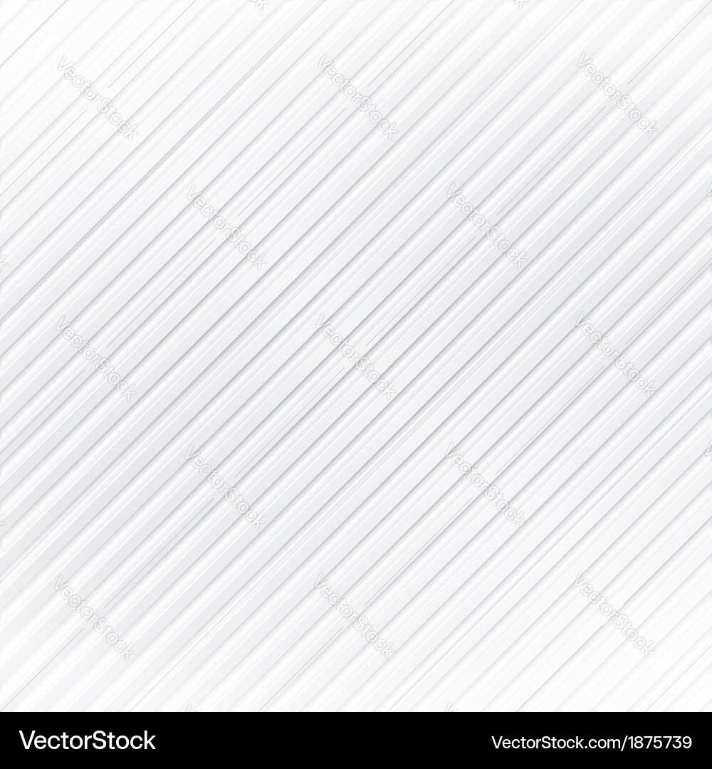 White Diagonal Stripe Background vector image