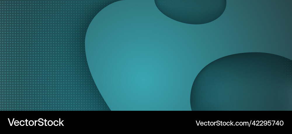 Abstract background with curved shapes vector image
