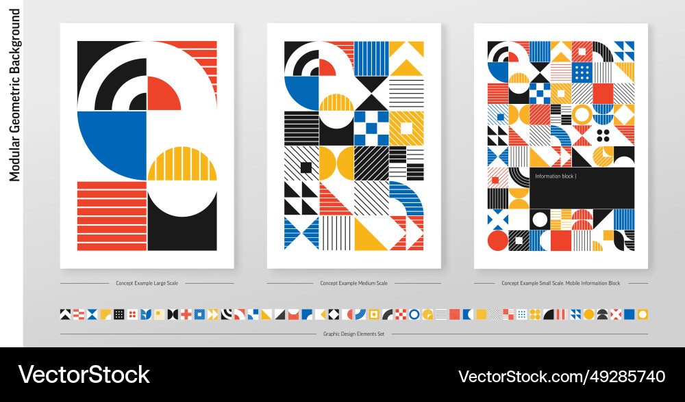 Geometric scale pattern color abstract shape Geometric scale pattern color abstract shape vector image