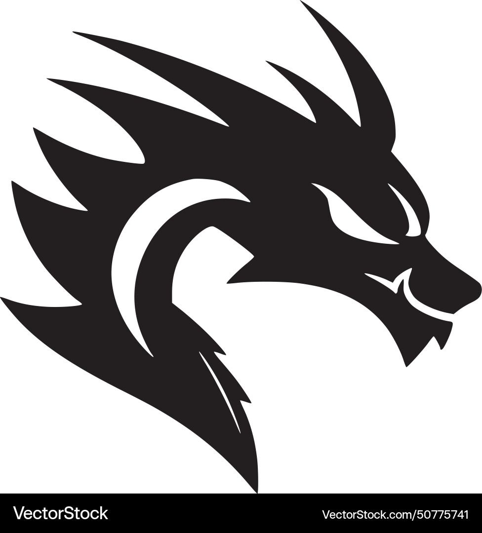 Dragon - hochwertiges Logo ideal für T-Shirt Dragon - hochwertiges Logo ideal für T-Shirt vektorbild