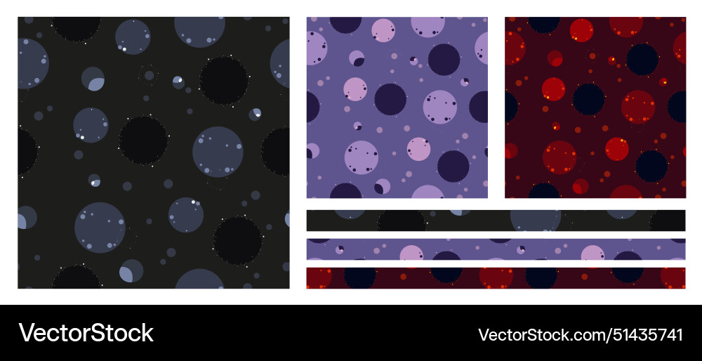 Seamless geometric pattern of circles different Seamless geometric pattern of circles different Vector Image