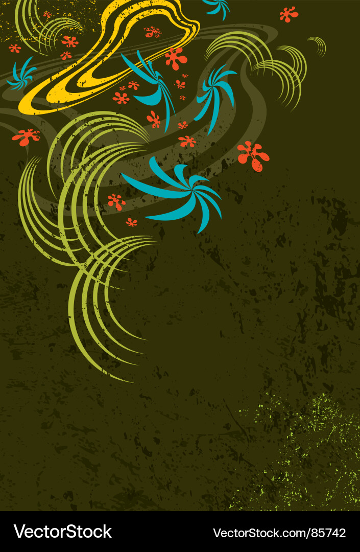 Dynamic Spiral Background vector image