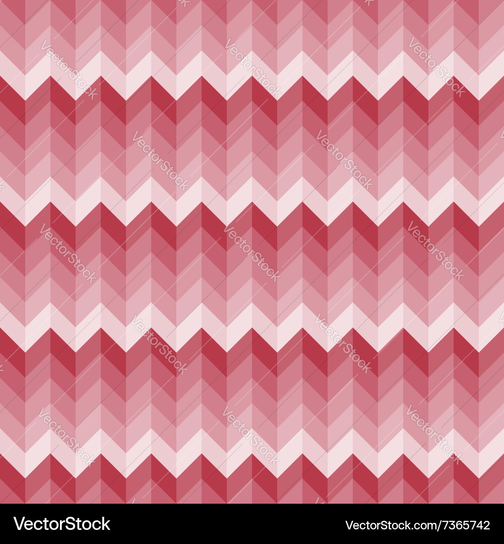 Geometric Zigzag Pattern vector image