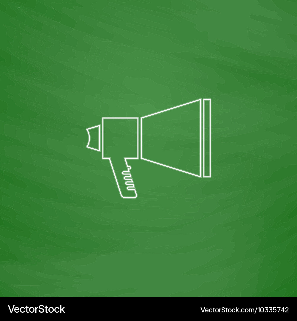 Loudspeaker computer symbol Vector Image