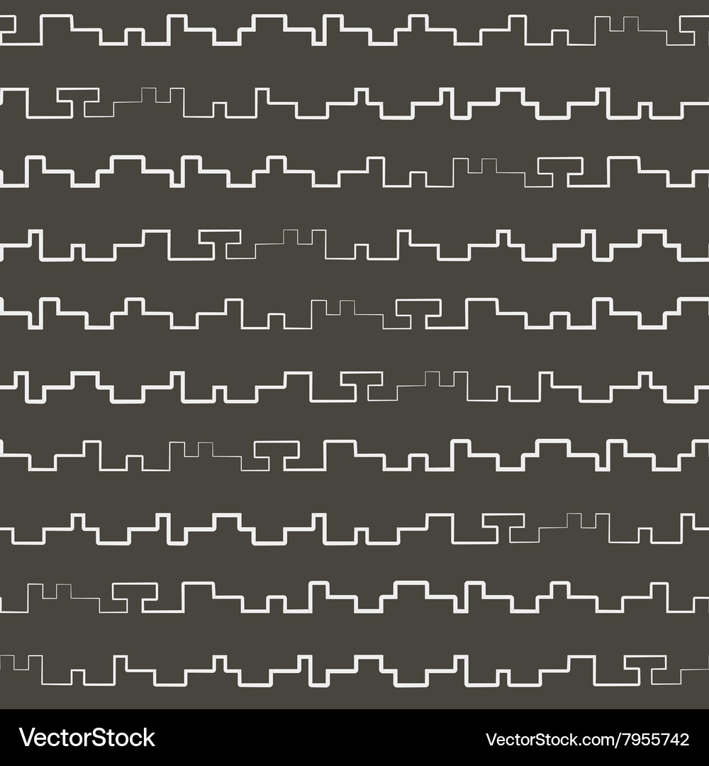 Seamless pattern of lines Vector Image
