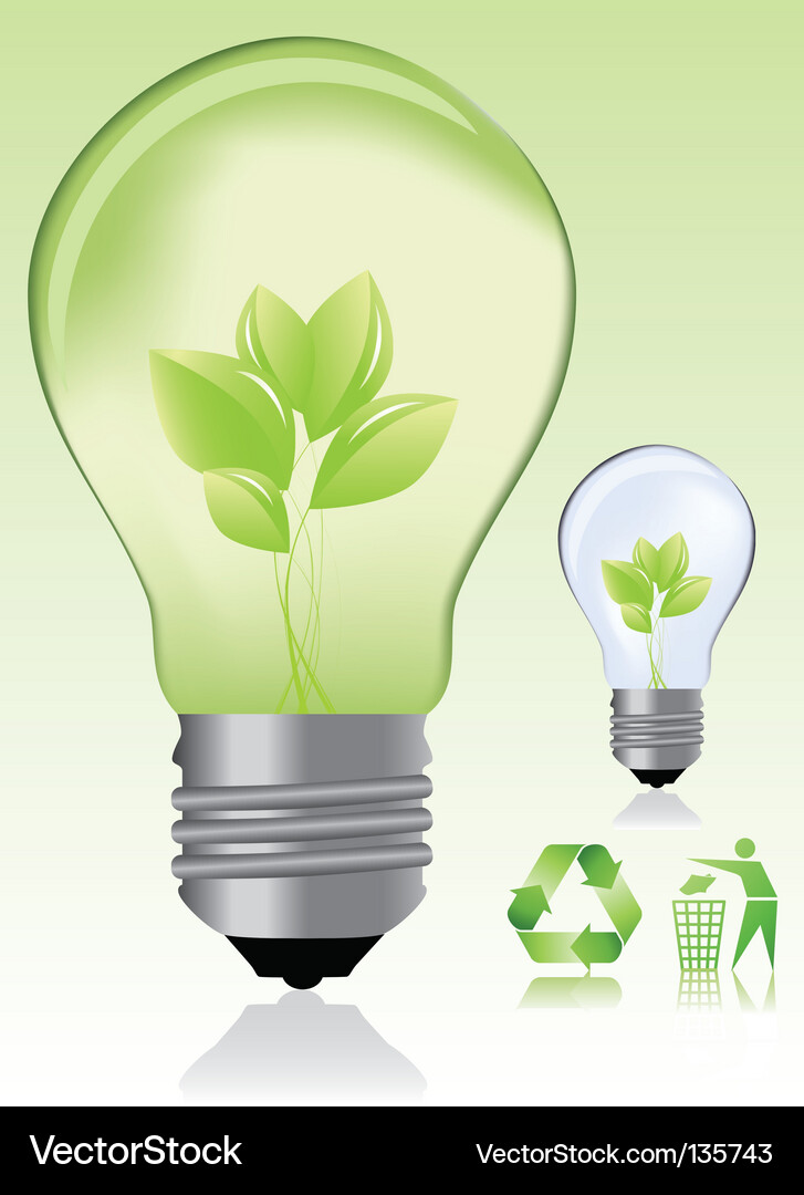 Eco Icons - Sustainability Vector Image