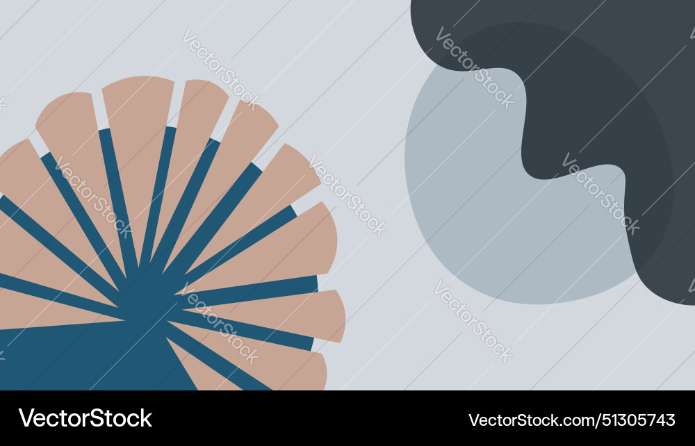Seamless pattern abstract background with shapes Vector Image