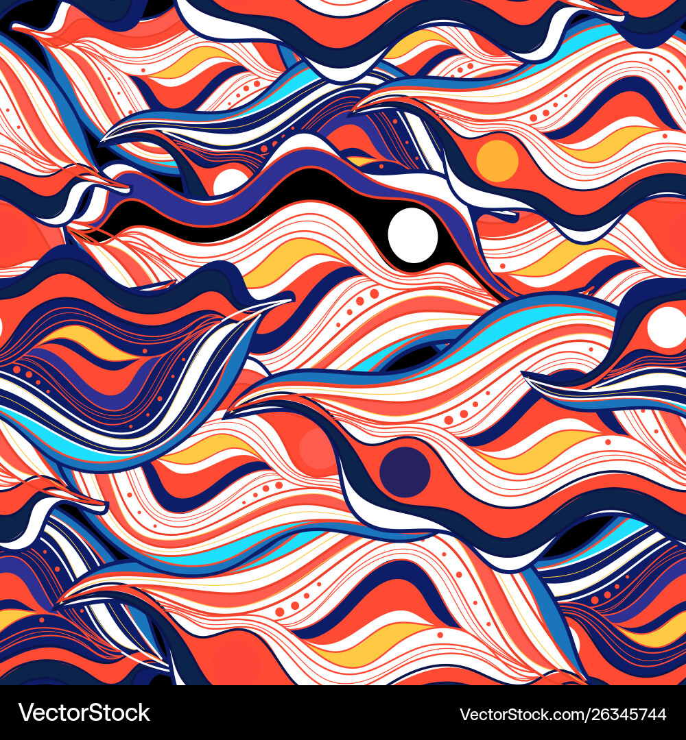 Abstract Colorful Pattern Vector Image