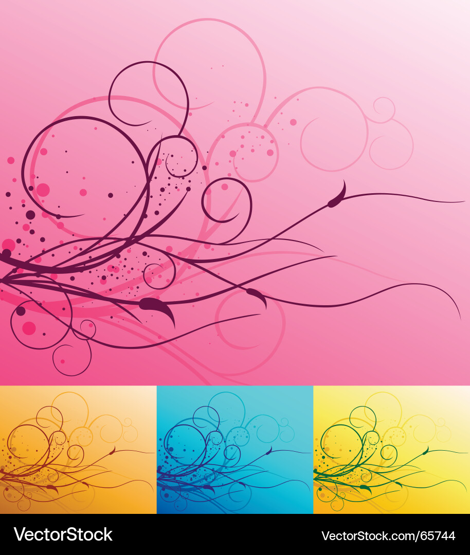 Spring pattern Vector Image