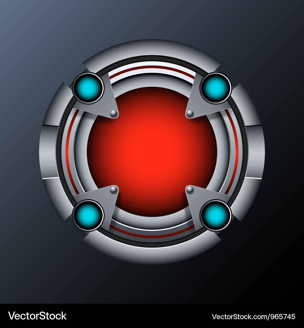 Metallic Abstract Background Vector Image