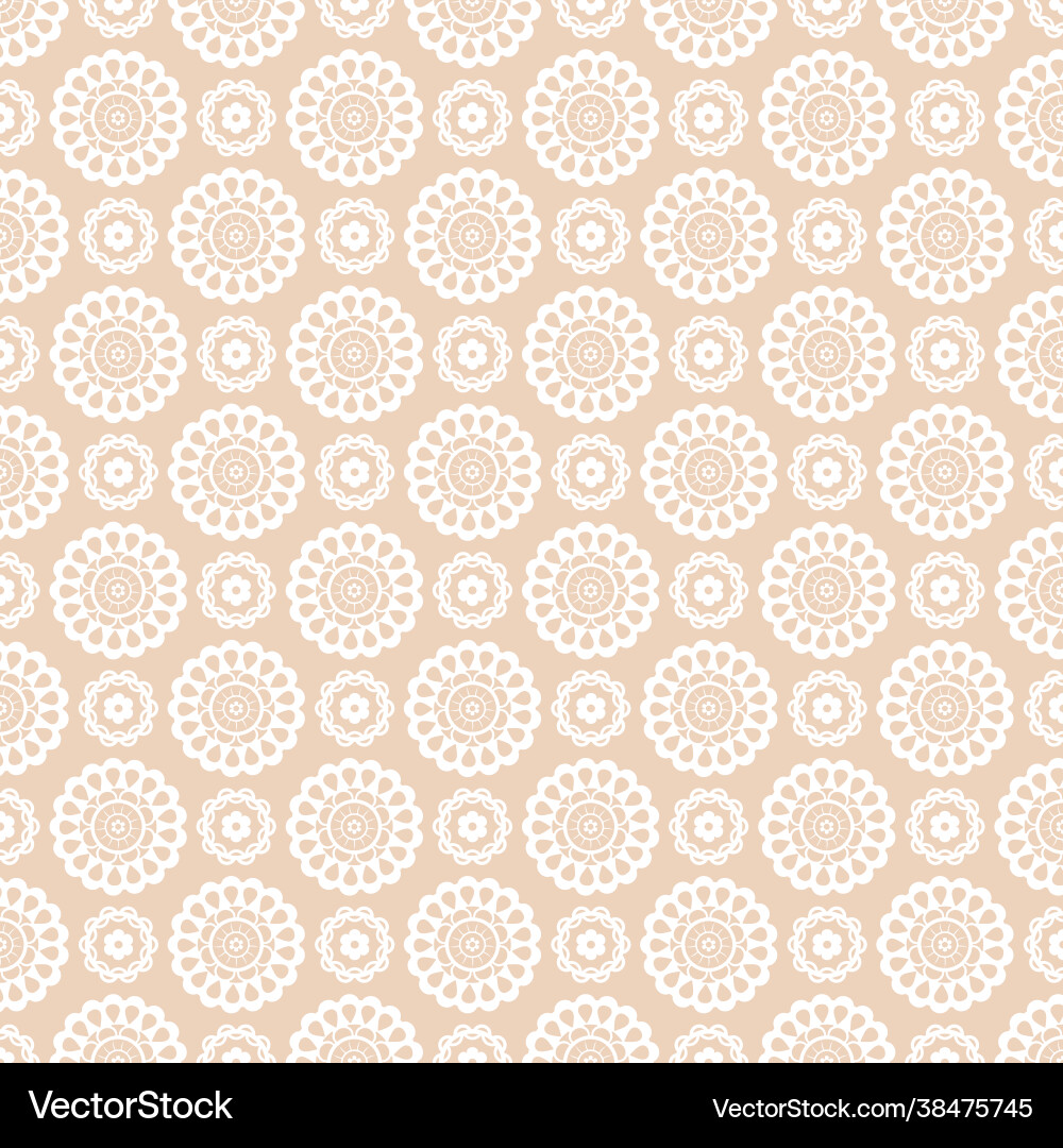 Seamless pattern with lace elements Seamless pattern with lace elements vector image