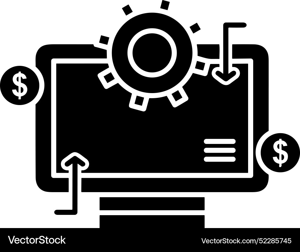Technology and computer icon symbol image Vector Image