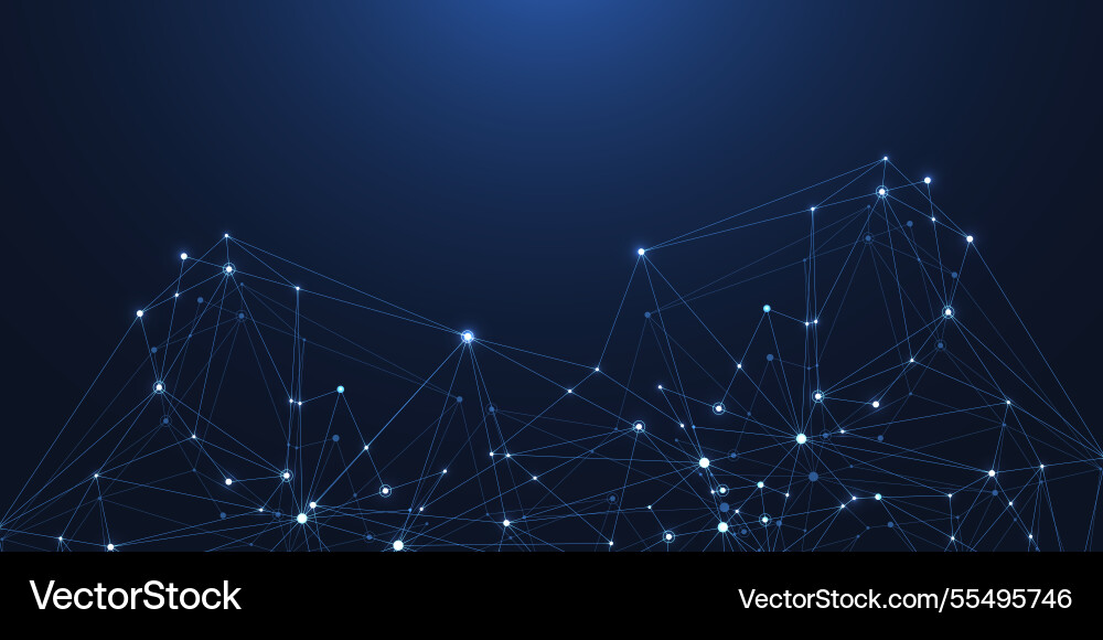 Global network connection concept big data Global network connection concept big data Vector Image
