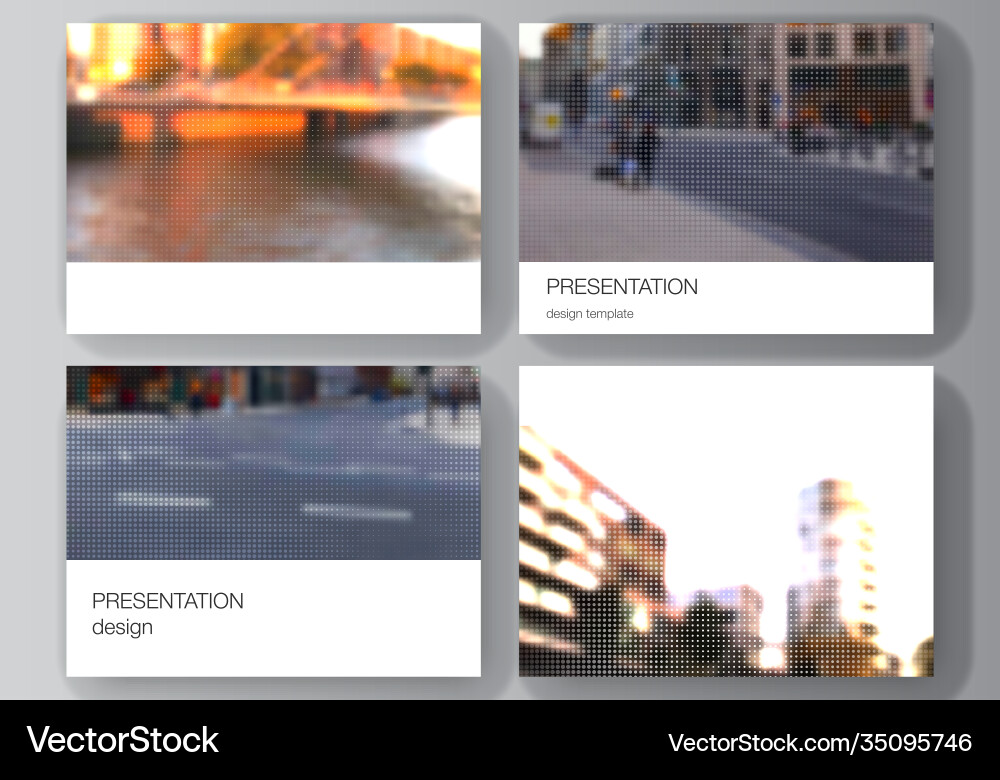 Layout presentation slides design Layout presentation slides design vector image