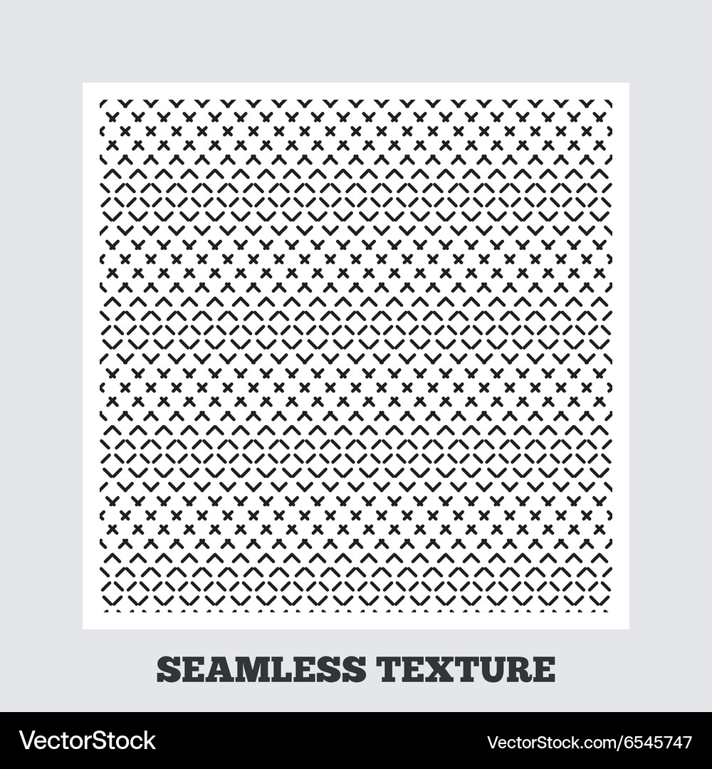 Dashed lines geometric seamless pattern Vector Image