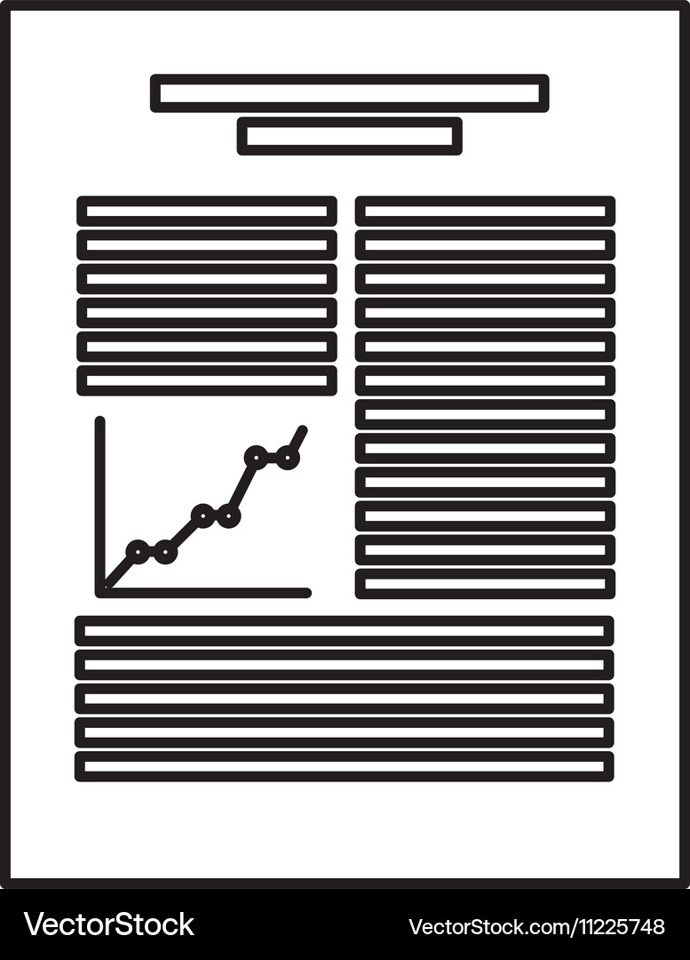 Document file format isolated icon Vector Image