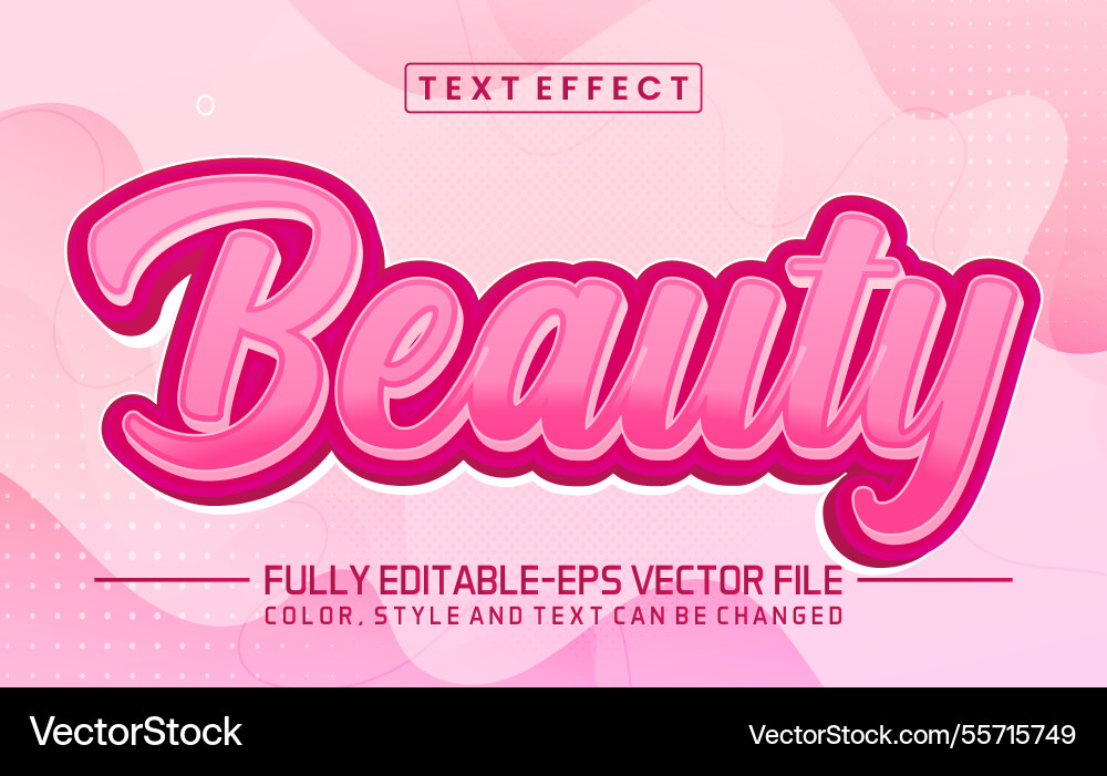 Fresh font text effect editable Fresh font text effect editable vector image