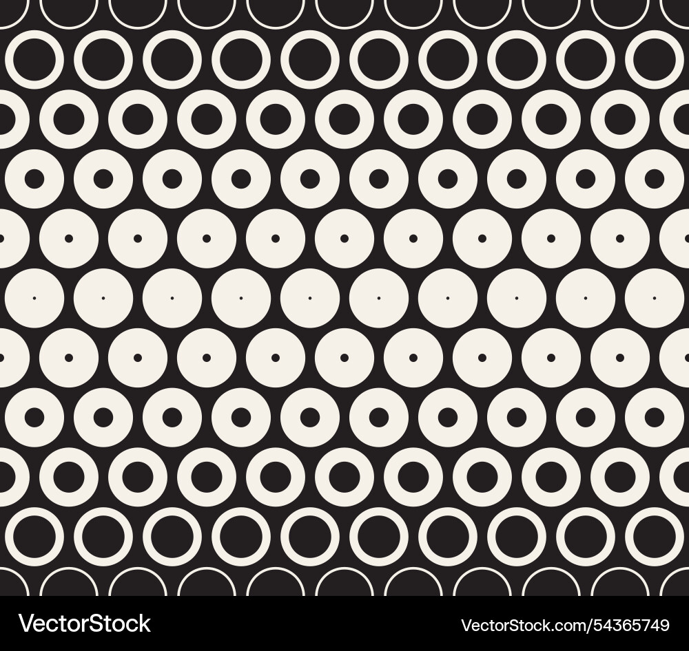 Seamless pattern repeating geometric elements Vector Image