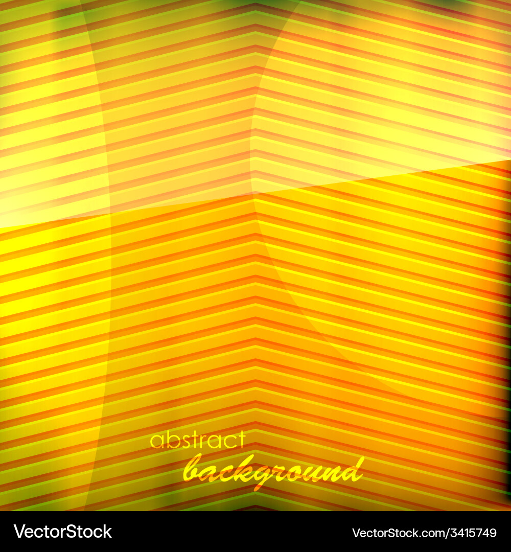 Yellow Abstract Pattern Background Vector Image