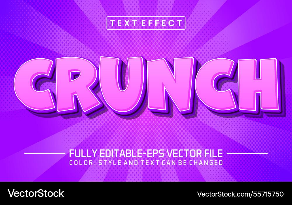 Fresh font text effect editable Fresh font text effect editable vector image